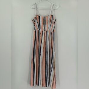 knee length dresses for ladies Cami Floral Midi Dress Off White / Small